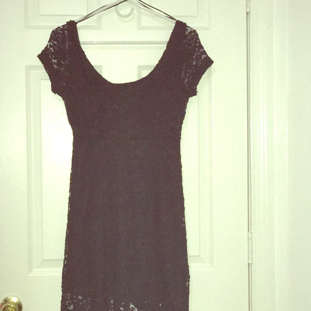Black summer dress